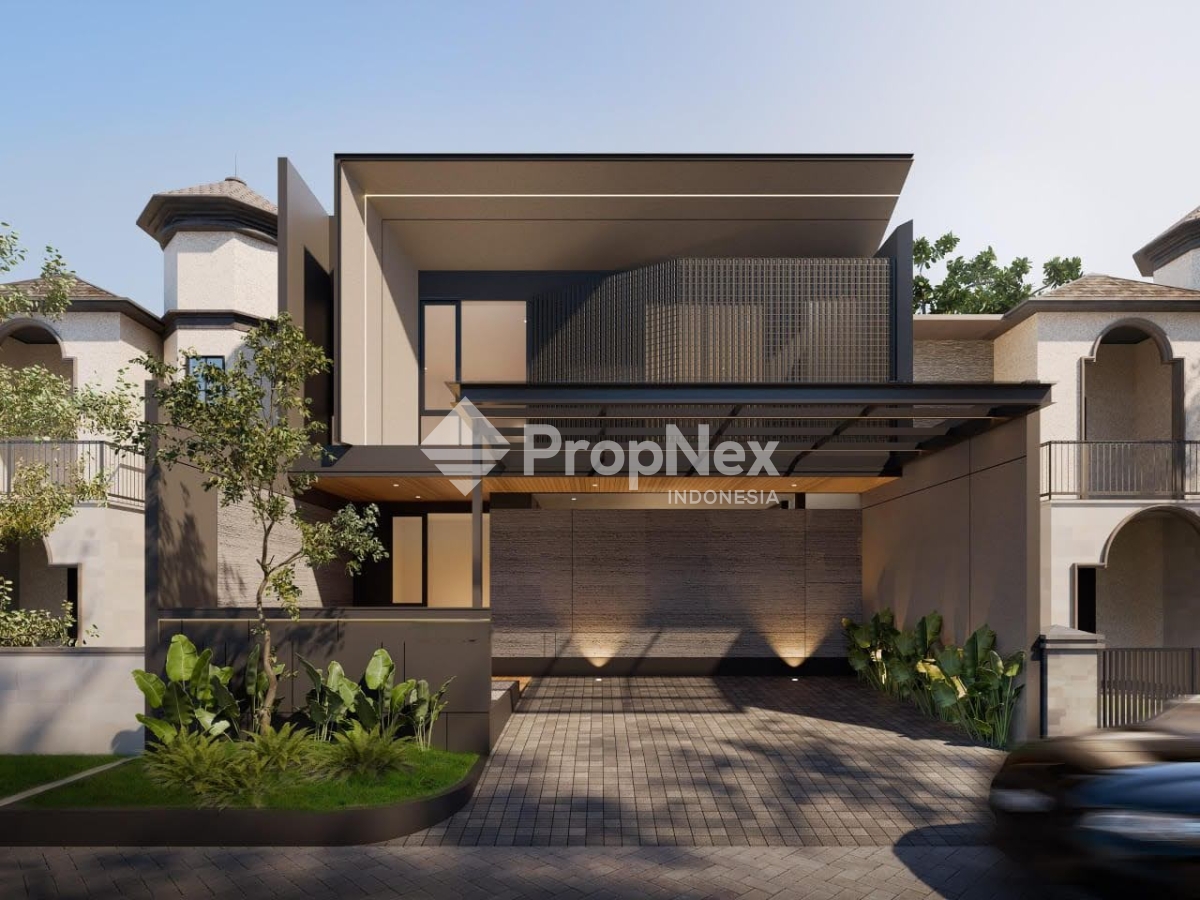 Rumah Pakuwon City 2 Lantai Minimalis Modern